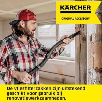 Kärcher Home & Garden 2.863-355.0 Fleece filterzak 4 stuk(s) - thumbnail