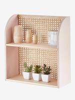 Rieten rek LIGNE POÉSIE roze - thumbnail