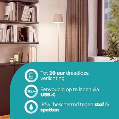 Eglo TerraslampMannera zand bruin - 901752