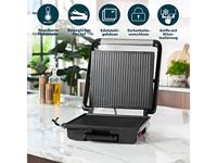 Princess 01.112425.01.001 Paninigrill Elektrisch Anti-aanbaklaag, Controlelampje, Inklapbaar Zwart - thumbnail