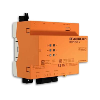 Revolution Pi by Kunbus RevPi Flat S 32 GB WiFi-BT PR100371 PLC-uitbreidingsmodule 24 V Revolution Pi by Kunbus RevPi Flat S 32 GB WiFi-BT PR100371 PLC-uitbreidingsmodule 24 V