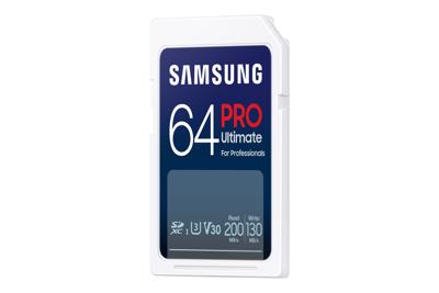 Samsung PRO Ultimate SD Card 64GB SD-Kaart Wit