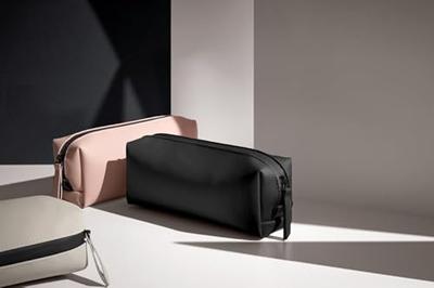 Atlantis BG329 Matte PU Mini Accessory Case - Clay - 21 x 8 x 6 cm