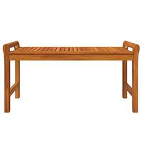 5-delige Loungeset met kussens massief acaciahout - thumbnail