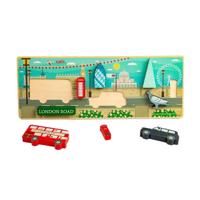Bigjigs houten londen chunky puzzel, 8st. - thumbnail