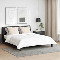 VidaXL Hoofdkussen met kussen 2 pcs wit 60 x 80 cm veren - thumbnail