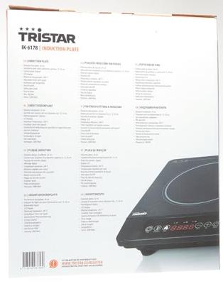 Tristar IK-6178 Inductiekookplaat + LCD Scherm Zwart 2000W Tristar IK-6178 Inductiekookplaat + LCD Scherm Zwart 2000W