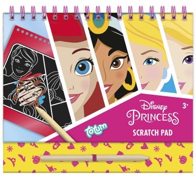 Totum disney prinses scratchboek