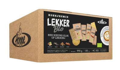 Koekjes hoppe lekker bio koekjesmix 150 stuks