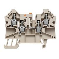 Weidmüller 1905090000 Testscheidingsserieklem Schroeven Donkerbeige 50 stuk(s)