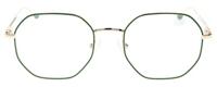 Leesbril I Need You +2.00 dpt Yoko groen-goud - thumbnail