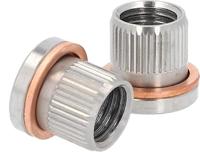 KS Tools 122.1303 Reservebus met koperring, verpakking van 10 stuks, IG M9x1,25 - thumbnail