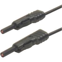 SKS Hirschmann MLB 200/1 V sw Meetsnoer Banaanstekker 4 mm Banaanstekker 4 mm 2.00 m Zwart 1 stuk(s) - thumbnail