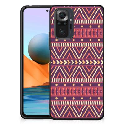 Xiaomi Redmi Note 10 Pro Back Case Aztec Paars