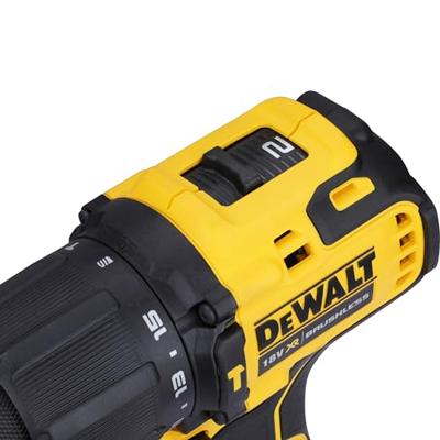 DeWalt DCD709NT Accu klopboormachine 18V Body | zonder accu&apos;s en lader in koffer - thumbnail
