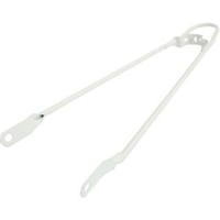 Spatbordstang bumper 28sp wit - thumbnail