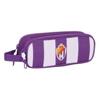 Pennenetui met 2 vakken Real Valladolid C.F. Wit Paars 21 x 8 x 6 cm - thumbnail