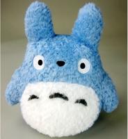 Studio Ghibli Plush Figure Fluffy Medium Totoro 22 cm - thumbnail