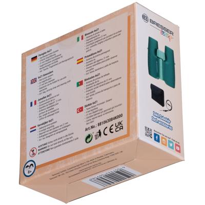BRESSER JUNIOR 6x21 kinderverrekijker in diverse kleuren groen