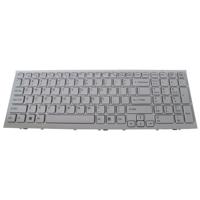 Notebook keyboard for SONY VPC-EH VPCEH EH-111T EH-112T EL-212T VPC EH white ,1 srew on backside - thumbnail