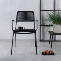 Nohr Tuinstoel 'Karlene' kleur Zwart - thumbnail