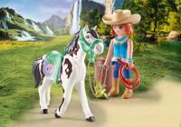 Playmobil® Horses of waterfall 71358 Ellie en Sawdust speelset - thumbnail