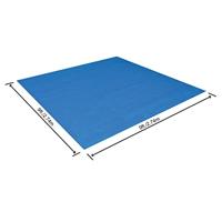 Bestway zwembadgrondzeil flowclear 274x274 cm - thumbnail