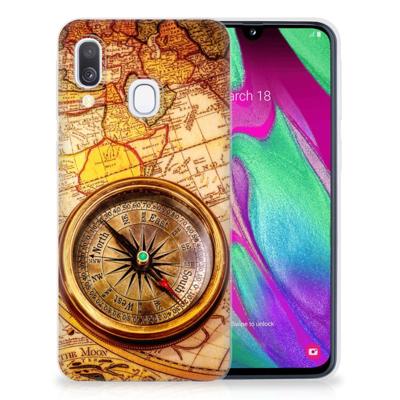 Samsung Galaxy A40 | Silliconen Back Cover | Kompas Samsung Galaxy A40 | Silliconen Back Cover | Kompas