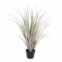 Kunstgras breedbladerig in pot h98cm - thumbnail