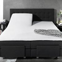 Dreamhouse Splittopper Katoen Hoeslaken Wit 180 x 200 cm - thumbnail