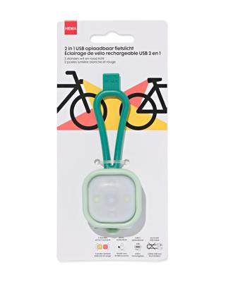 HEMA USB fietslampje voor- en achter