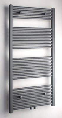 Beaux Rennes handdoekradiator 696W 40x3x180cm grijs metallic