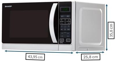 Sharp R642INW Magnetron met Grill