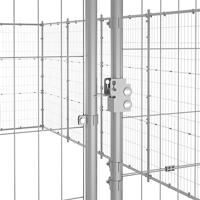 Hondenkennel 65,34 m² gegalvaniseerd staal - thumbnail