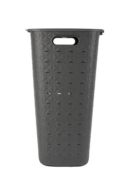 Curver Softex wasbox + deksel Antraciet - thumbnail