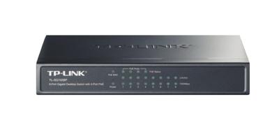 TP-LINK TL-SG1008P Netwerk switch 8 poorten 1 GBit/s PoE-functie TP-LINK TL-SG1008P Netwerk switch 8 poorten 1 GBit/s PoE-functie