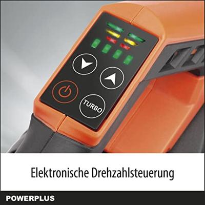 Dual Power Blower van PowdpG7526 - 40 V Batterijblazer, blaassnelheid 200 km/u, zonder batterij of oplader Dual Power Blower van PowdpG7526 - 40 V Batterijblazer, blaassnelheid 200 km/u, zonder batterij of oplader