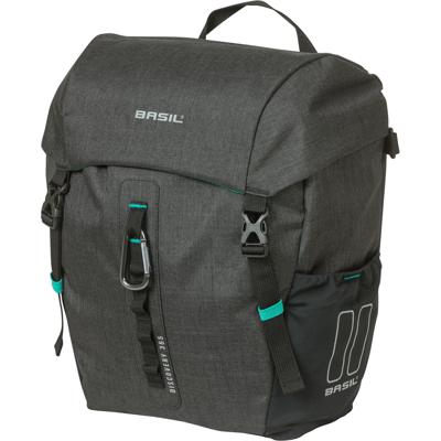 Enkele tas Basil Discovery 365D M MIK 9L 12 x 25 x 33 cm - zwart Enkele tas Basil Discovery 365D M MIK 9L 12 x 25 x 33 cm - zwart