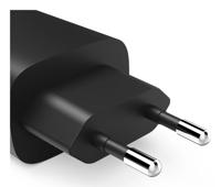 Hama Snellader 1x USB-A 1x USB-C PD 30W Zwart - thumbnail