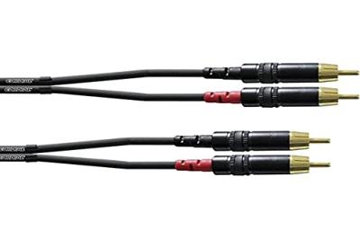 Cordial CFU 0.9 CC Rean stereo RCA tulpkabel 90cm
