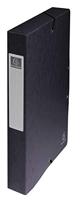 Exacompta elastobox Exabox zwart, rug van 4 cm - thumbnail