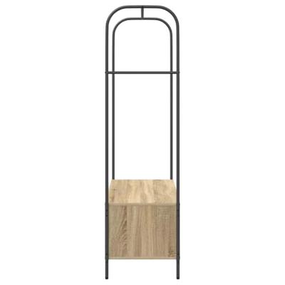 Kledingrek met opslag Bruin 100 x 44 x 160 cm Bewerkt hout