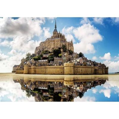Puzzel van 1000 stukjes: Abdij van Mont Saint Michel, Roots and Wings, Nathan, vanaf 14 jaar, 41170561