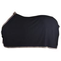 Zweetdeken Eskadron Classic Cotton Quilted, 205 cm in donkerblauw - thumbnail