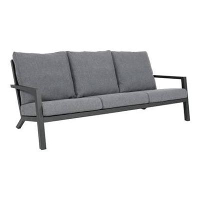 Down Town 3-persoons loungebank aluminium antraciet Down Town 3-persoons loungebank aluminium antraciet