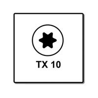 Fischer 670060 Power-Fast II Spaanplaatschroef 3 mm 30 mm T-profiel Staal Galvanisch verzinkt 200 stuk(s) - thumbnail