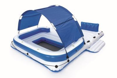 Bestway drijfeiland tropical breeze 389x274 cm 43105