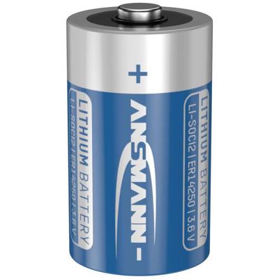 Ansmann ER14250 Speciale batterij 1/2 AA Lithium 3.6 V 1200 mAh 1 stuk(s) Ansmann ER14250 Speciale batterij 1/2 AA Lithium 3.6 V 1200 mAh 1 stuk(s)