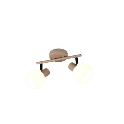 Trio PlafondlampBoba 2-lichts beige - R86372043