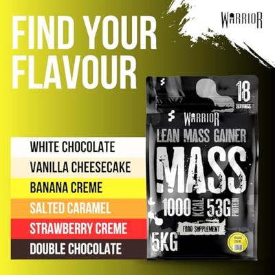 Warrior Mass Gainer Banana Creme (5000 g)